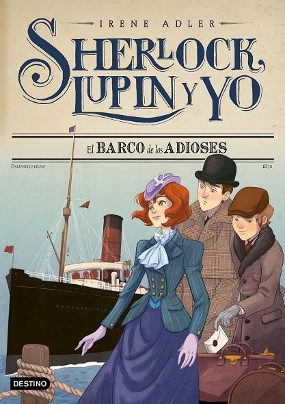 El barco de los adioses - Sherlock, Lupin y yo 12 | 9788408182474 | Adler, Irene | Librería Castillón - Comprar libros online Aragón, Barbastro