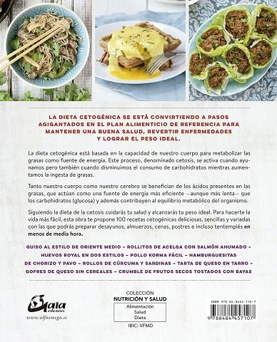 Dieta cetogénica, recetas de 30 minutos (o menos) | 9788484457107 | Slajerova, Martina | Librería Castillón - Comprar libros online Aragón, Barbastro