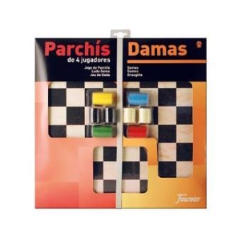 JUEGO PARCHIS Y DAMAS 40 CM CON ACCESORIOS | 8420707289812 | Librería Castillón - Comprar libros online Aragón, Barbastro