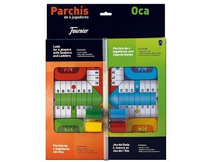 JUEGO PARCHIS Y OCA 33 CM CON ACCESORIOS | 8420707294717 | Librería Castillón - Comprar libros online Aragón, Barbastro