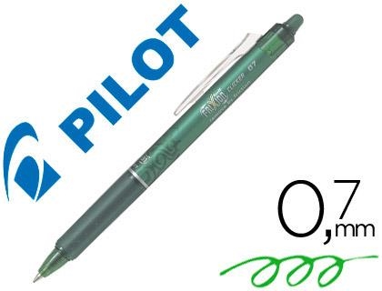 PILOT FRIXION CLICKER VERDE CLARO (0.7 BORRABLE Y RETRACTIL) | 3131910255369 | Librería Castillón - Comprar libros online Aragón, Barbastro