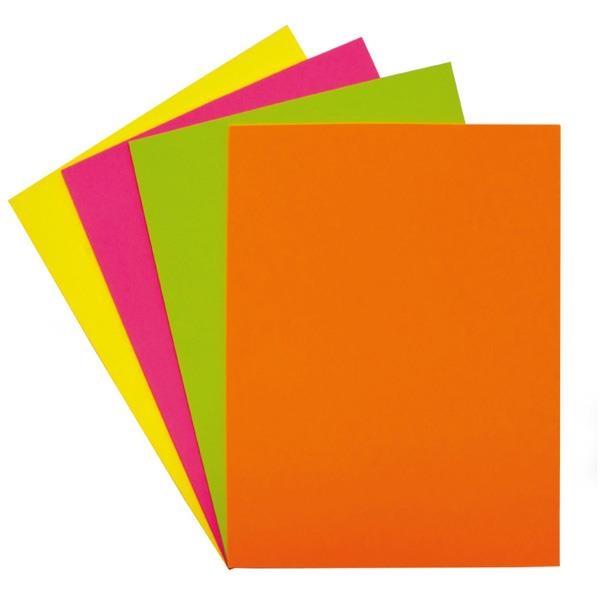 PAPEL A4 75GR 100 HOJAS SURTIDO COLORES FLUOR | 8413623065028 | Librería Castillón - Comprar libros online Aragón, Barbastro