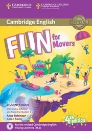 Fun for Movers Student's Book with Online Activities with Audio and Home Fun Book 4ed. | 9781316617533 | Robinson, Anne; Saxby, Karen | Librería Castillón - Comprar libros online Aragón, Barbastro