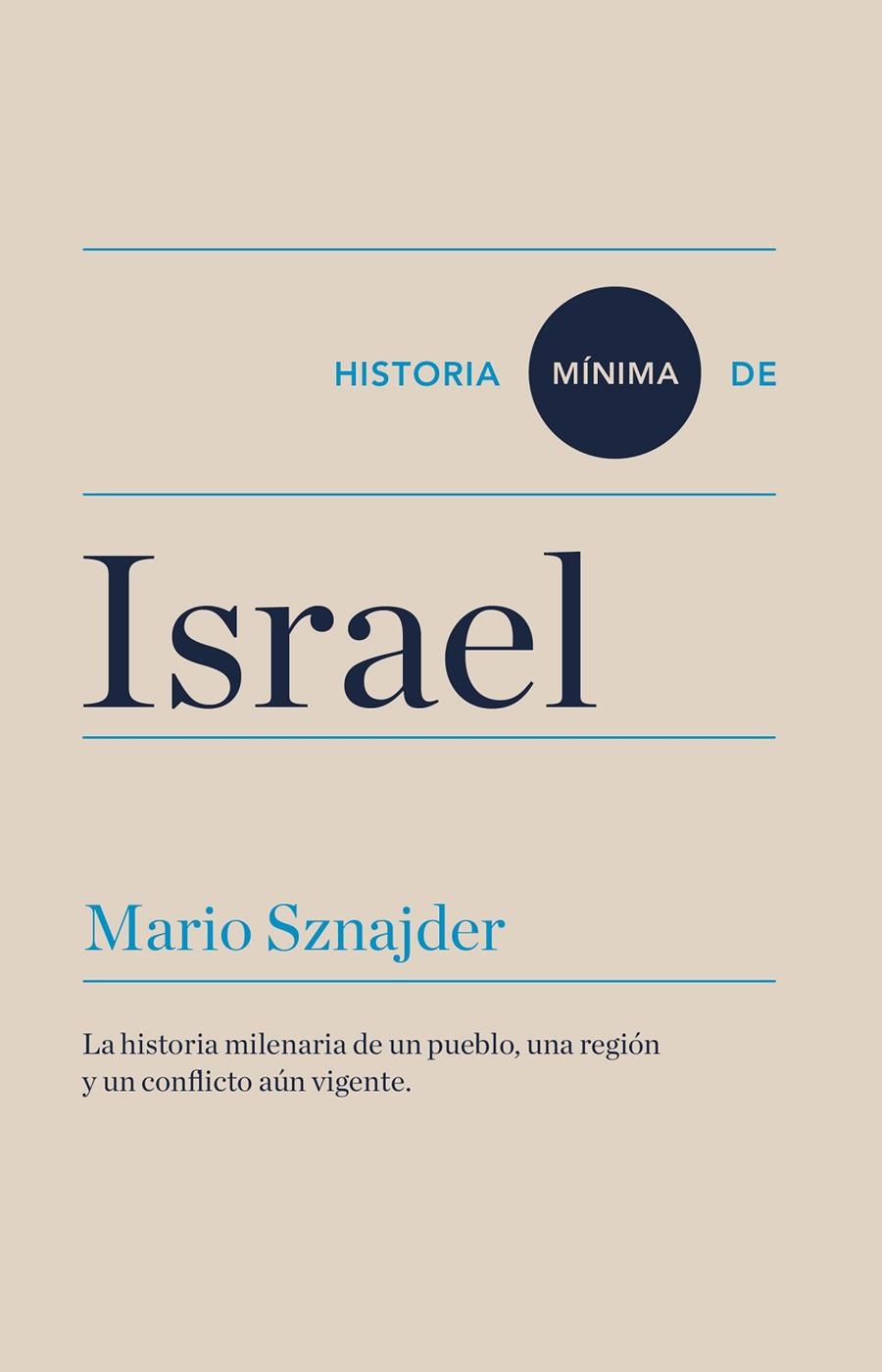 Historia mínima de Israel | 9788417141592 | Sznajder, Mario | Librería Castillón - Comprar libros online Aragón, Barbastro