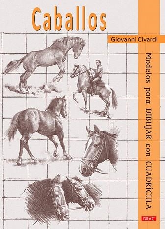 Caballos. Modelos para dibujar con cuadrícula | 9788498745931 | Civardi, Giovanni | Librería Castillón - Comprar libros online Aragón, Barbastro