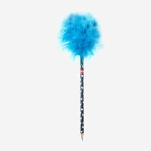 FLUFFY PENCILS -  LAPIZ CON PLUMA CISNE AZUL FLF006 | 8056304484604 | Librería Castillón - Comprar libros online Aragón, Barbastro