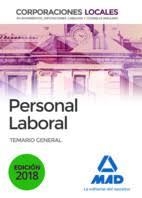 PERSONAL LABORAL DE CORPORACIONES LOCALES.ED 2018 TEMARIO GENERAL | 9788414217337 | VV.AA. | Librería Castillón - Comprar libros online Aragón, Barbastro