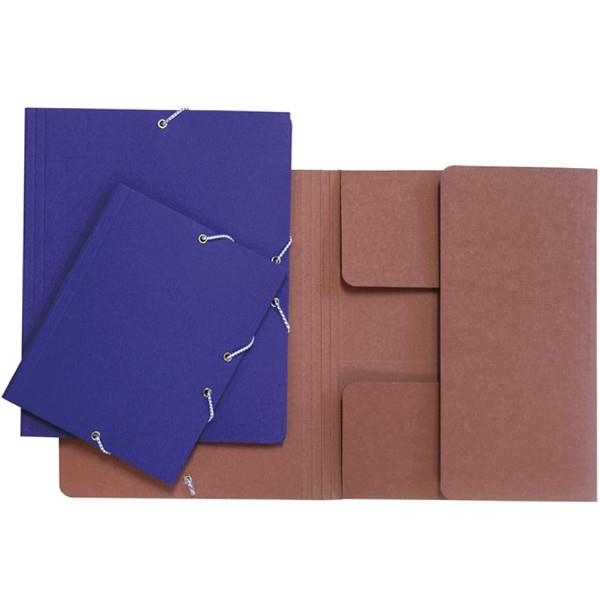 CARPETA CARTÓN FOLIO GOMAS Y SOLAPAS AZUL | 8413623491582 | Librería Castillón - Comprar libros online Aragón, Barbastro