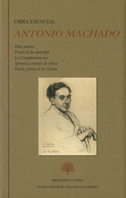 Obra esencial: Obra poética. Prosas de los apócrifos. Los Complementarios. Apunt | 9788415255567 | Machado, Antonio | Librería Castillón - Comprar libros online Aragón, Barbastro