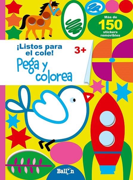 Pega y colorea 3+ | 9789403206318 | Ballon | Librería Castillón - Comprar libros online Aragón, Barbastro