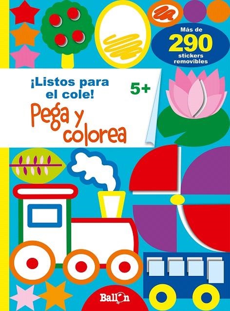 Pega y colorea 5+ | 9789403206332 | Ballon | Librería Castillón - Comprar libros online Aragón, Barbastro