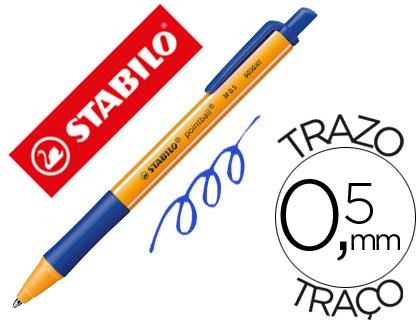 BOLIGRAFO STABILO POINTBALL 0.5 MM COLOR AZUL | 4006381436960 | Librería Castillón - Comprar libros online Aragón, Barbastro