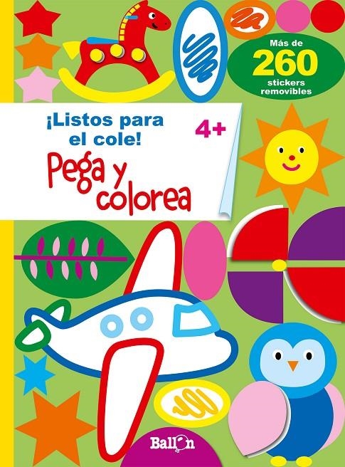 Pega y colorea 4+ | 9789403206325 | Ballon | Librería Castillón - Comprar libros online Aragón, Barbastro