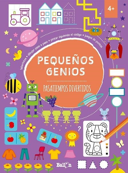 Pequeños genios - Pasatiempos divertidos +4 | 9789403206677 | Ballon | Librería Castillón - Comprar libros online Aragón, Barbastro