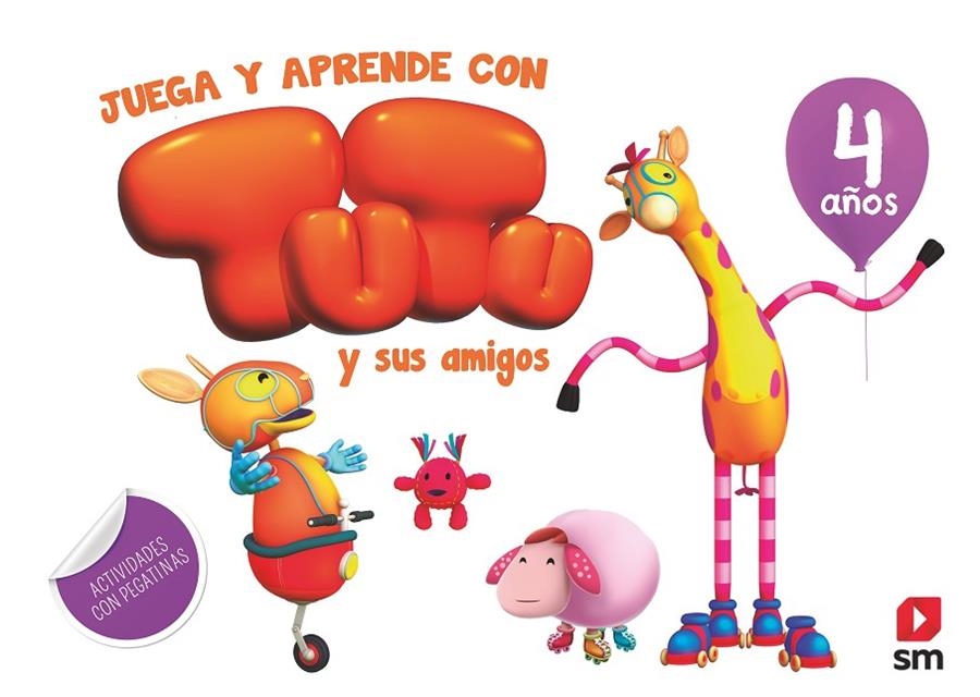 4 AÑOS JUEGA Y APRENDE CON TUTU Y SUS AM | 9788491073314 | Ruiz García, María Jesús | Librería Castillón - Comprar libros online Aragón, Barbastro