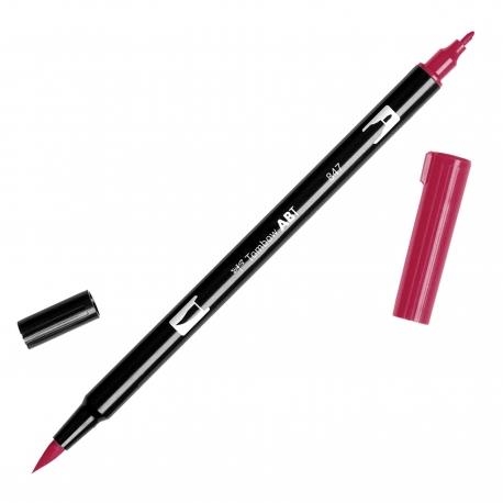 ROTULADOR TOMBOW DUAL BRUSH COLOR CRIMSON ABT 847 | 4901991902075 | Librería Castillón - Comprar libros online Aragón, Barbastro