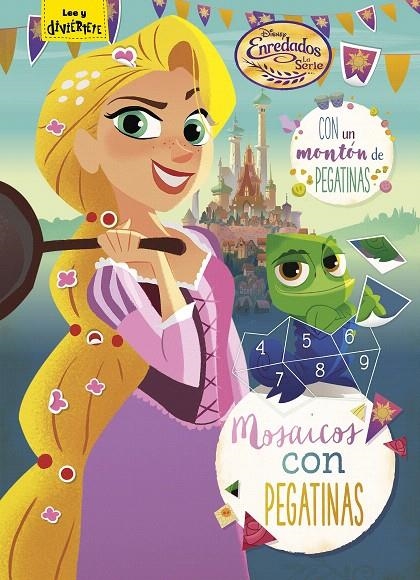 Enredados. Mosaicos con pegatinas | 9788416917075 | Disney | Librería Castillón - Comprar libros online Aragón, Barbastro