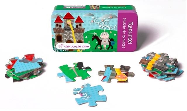 PUZZLE FOURNIER 35 PIEZAS CAJA METÁLICA RAPUNZEL | 7290014368651 | Librería Castillón - Comprar libros online Aragón, Barbastro