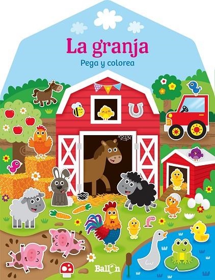 Casitas - La granja pega y colorea | 9789403206745 | Ballon | Librería Castillón - Comprar libros online Aragón, Barbastro