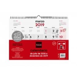 CALENDARIO PARED 18M 2018 19  FINOCAM 782020019 | 8422952163640 | Librería Castillón - Comprar libros online Aragón, Barbastro