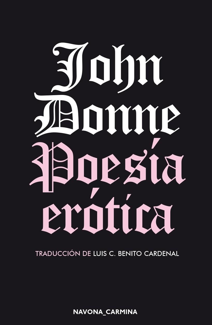 Poesía erótica | 9788417181376 | Donne, John | Librería Castillón - Comprar libros online Aragón, Barbastro