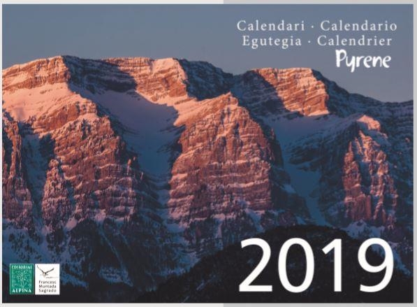 Calendario Pyrene 2019 | 9788480907491 | ALPINA EDITORIAL | Librería Castillón - Comprar libros online Aragón, Barbastro