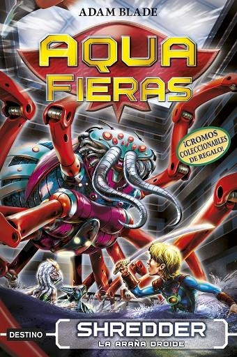 Shredder, la araña droide | 9788408192466 | Blade, Adam | Librería Castillón - Comprar libros online Aragón, Barbastro