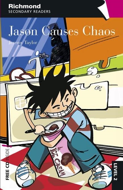 RSR 2 JASON CAUSES CHAOS + CD | 9788466812085 | Librería Castillón - Comprar libros online Aragón, Barbastro