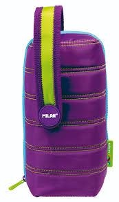 PLUMIER MILAN KIT 4 ESTUCHES CON CONTENIDO COLOURS LILA | 8411574075400 | Librería Castillón - Comprar libros online Aragón, Barbastro