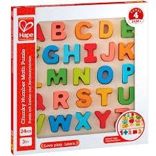 JUEGO HAPE PUZZLE ENCAJABLE ALFABETO MAYUSCULAS | 6943478018754 | VV.AA. | Librería Castillón - Comprar libros online Aragón, Barbastro