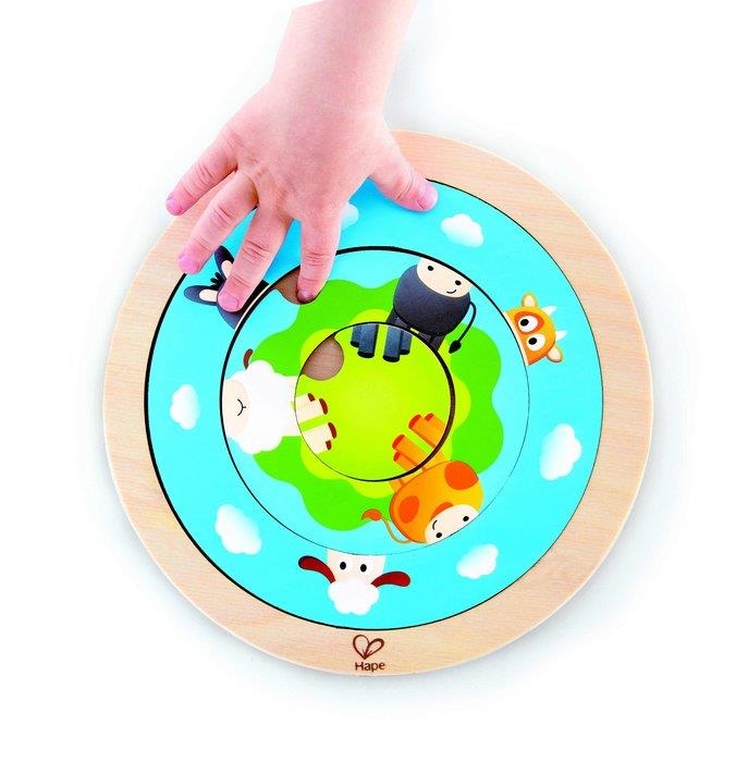 JUEGO HAPE PUZZLE GIRATORIO GRANJA | 6943478017849 | VV.AA. | Librería Castillón - Comprar libros online Aragón, Barbastro