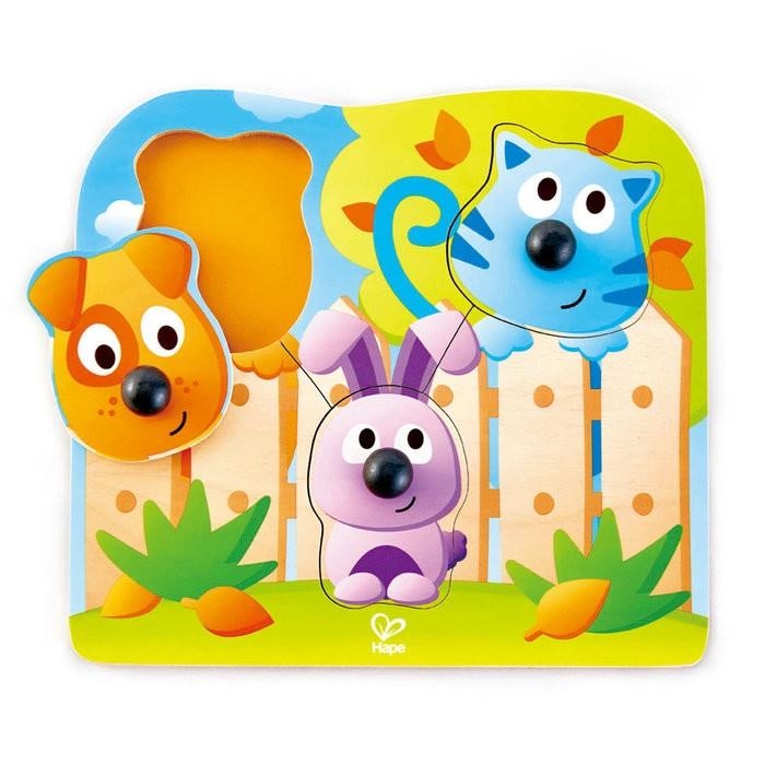 JUEGO HAPE PUZZLE DE ANIMALITOS | 6943478018778 | VV.AA. | Librería Castillón - Comprar libros online Aragón, Barbastro