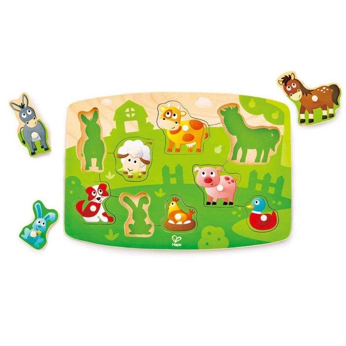 JUEGO HAPE PUZZLE DE LA GRANJA CON PINZAS | 6943478018907 | VV.AA. | Librería Castillón - Comprar libros online Aragón, Barbastro