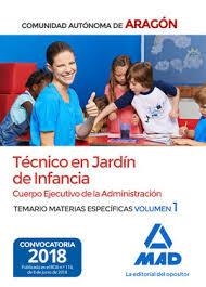 TÉCNICOS EN JARDÍN DE INFANCIA DEL CUERPO EJECUTIVO DE LA ADMINISTRACIÓN DE LA C.A.ARAGON VOL.1 | 9788414219454 | Librería Castillón - Comprar libros online Aragón, Barbastro