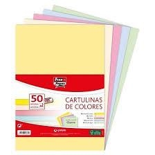 CARTULINA A4 180 GR COLORES SURTIDOS INTENSOS PAQUETE 50 HOJAS | 8413623026395 | Librería Castillón - Comprar libros online Aragón, Barbastro