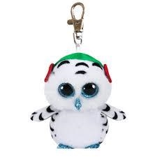 PELUCHE LLAVERO  TY BOOS NESTER XMAS OWL 10 CM | 008421352173 | Librería Castillón - Comprar libros online Aragón, Barbastro