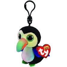 PELUCHE LLAVERO  TY BOOS TUCAN BIRD 10 CM | 008421365654 | Librería Castillón - Comprar libros online Aragón, Barbastro