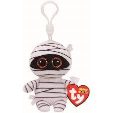 PELUCHE LLAVERO  TY BOOS MUMMY WHITE 10 CM | 008421351114 | Librería Castillón - Comprar libros online Aragón, Barbastro