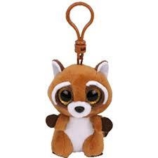 PELUCHE LLAVERO  TY BOOS RUSTY RACOON 10 CM | 008421365647 | Librería Castillón - Comprar libros online Aragón, Barbastro