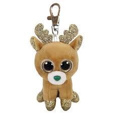 PELUCHE LLAVERO  TY BOOS GLITZY REINDEER 10 CM | 008421352166 | Librería Castillón - Comprar libros online Aragón, Barbastro