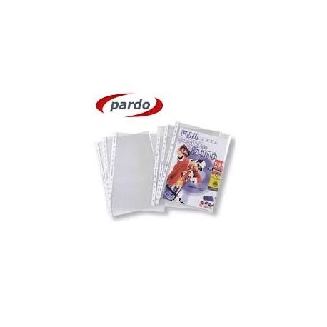 FUNDAS PLÁSTICO PP FOLIO CAJA 100 UNIDADES EXTRA 90 MICRAS 16 TALADROS REFORZADOS PARDO 6822 | 8428143003177 | Librería Castillón - Comprar libros online Aragón, Barbastro