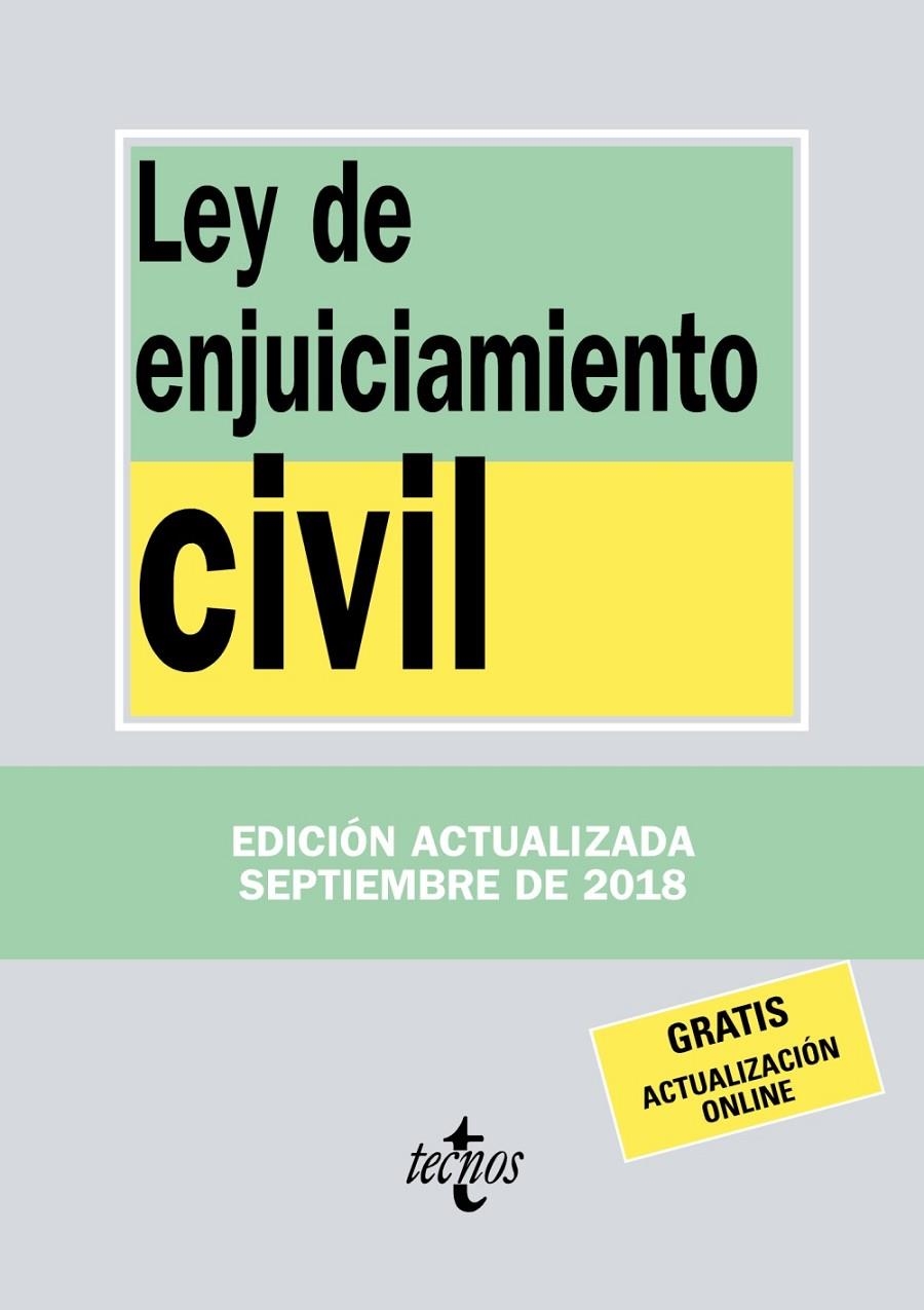 Ley de Enjuiciamiento Civil | 9788430974962 | Editorial Tecnos | Librería Castillón - Comprar libros online Aragón, Barbastro