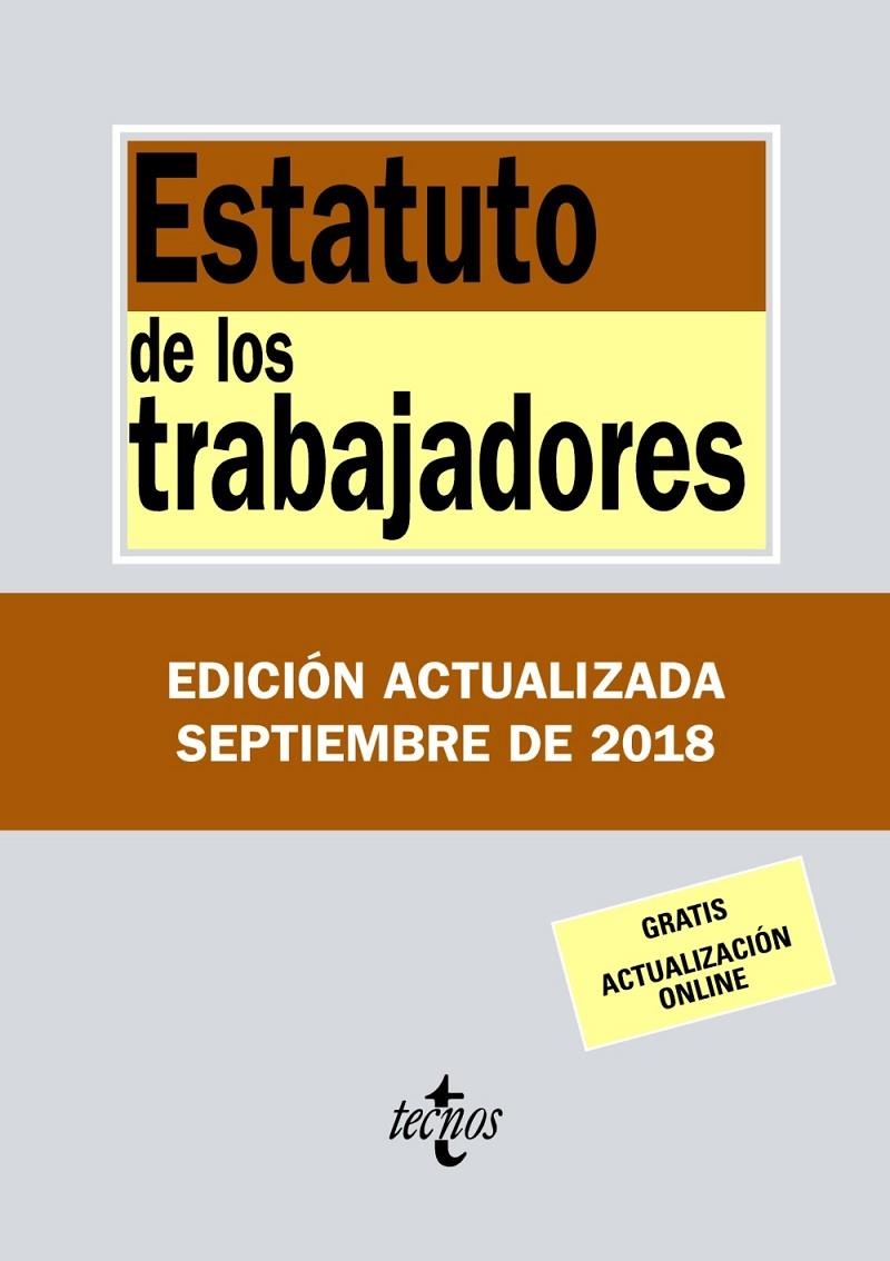 Estatuto de los Trabajadores | 9788430975129 | Editorial Tecnos | Librería Castillón - Comprar libros online Aragón, Barbastro