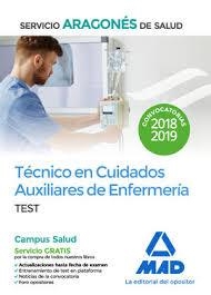 TECNICO EN CUIDADOS AUXILIARES DE ENFERMERIA. TEST | 9788414221310 | VV.AA. | Librería Castillón - Comprar libros online Aragón, Barbastro