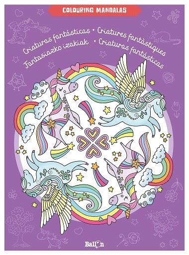 Colouring mandalas - Criaturas fantásticas | 9789403209494 | Ballon | Librería Castillón - Comprar libros online Aragón, Barbastro