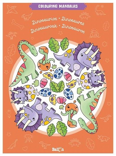 Colouring mandalas - Dinosaurios | 9789403209487 | Ballon | Librería Castillón - Comprar libros online Aragón, Barbastro