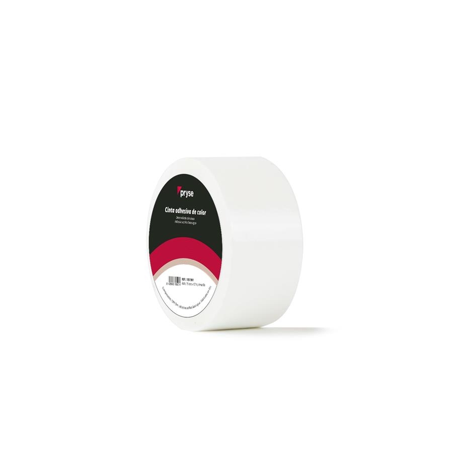 ROLLO CINTA ADHESIVA DE COLOR 48 MM X 63 M OPP BLANCA | 8429640185359 | Librería Castillón - Comprar libros online Aragón, Barbastro