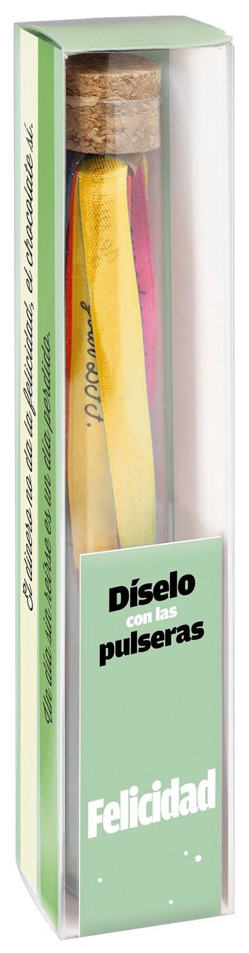 Caja de pulseras con mensajes de felicidad | 9788417240776 | Varios autores | Librería Castillón - Comprar libros online Aragón, Barbastro