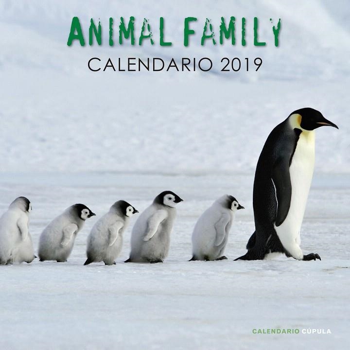 Calendario Animal Family 2019 | 9788448024703 | AA. VV. | Librería Castillón - Comprar libros online Aragón, Barbastro