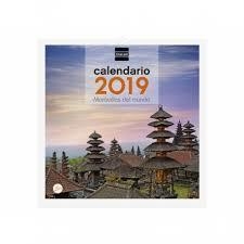 CALENDARIO 2019 DE PARED PARA ESCRIBIR - MARAVILLAS DEL MUNDO | 8422952173861 | Librería Castillón - Comprar libros online Aragón, Barbastro